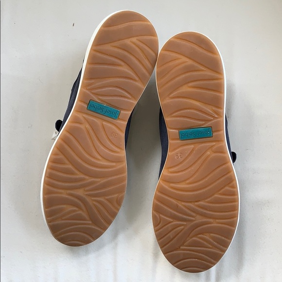 Josef Seibel Caren Navy Sneaker. SZ 8 - Picture 4 of 8